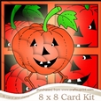8 x 8 A Haunting we will Go Halloween Mini Kit with Scalloped Corners