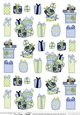Christmas Presents 3D decoupage sheet