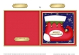 Cute Christmas Stocking Quick Cut and Fold Card  