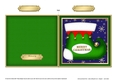 Cute Christmas Stocking Quick Cut and Fold Card  