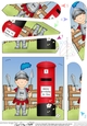 Boyz Knight Boriz & Postbox Fan Pyramage Topper