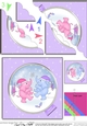 Cute Christmas Elephants have caught a Snowflake Scallop Corner Side Stacker Topper