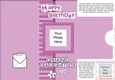 Add a Photo Birthday Granddaughter with easy fold frame