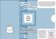 Add a Photo Birthday Granddaughter with easy fold frame