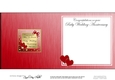 Square Landscape Insert - Congratulations Allan & Jeanette on your Ruby Wedding Anniversary