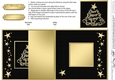 Merry Christmas Tree No-Hole Fold Back Card
