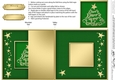 Merry Christmas Tree No-Hole Fold Back Card