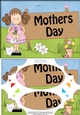 A5 Girlz MOTHERS DAY Scallop Corners and Pyramage