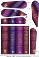 Merry Christmas Fiancee Books Fan Pyramage Topper