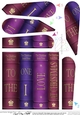 Merry Christmas To the One I Love Books Fan Pyramage Topper