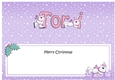 Large DL Merry Christmas TORI insert