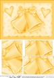 A5 Romantic Wedding Bells Pyramage Topper