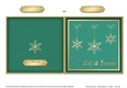 Christmas Snowflakes Quick Cut and Fold Card 