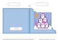 Cute Christmas Penguins Cut and Fold Corner Card