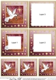 Christmas Dove Tunnel Topper