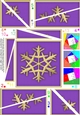 Christmas Snowflake Twisted Spiral Side Stacker