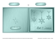 Christmas Snowflakes Quick Cut and Fold Card 