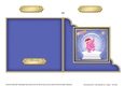 Cute Christmas Elephant Snowglobe Cut and Fold Corner Card