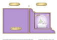Cute Christmas Tree Snowglobe Cut and Fold Corner Card