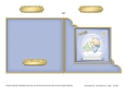 Cute Christmas Teddy Snowglobe Cut and Fold Corner Card