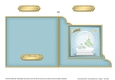 Cute Christmas Tree Snowglobe Cut and Fold Corner Card