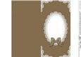 Dl Pearls and Lace Card Front or Insert