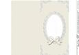 Dl Pearls and Lace Card Front or Insert