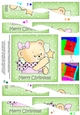 Cute Hunney Bear Rosie has a Christmas Star - Wavy Spiral Side Stacker