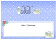 Large DL Merry Christmas JJ insert