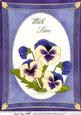 A4 Pansy - with Love
