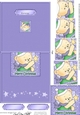 Cute Hunney Bear Robert has a Christmas Star - No-Hole Over the Edge & spiral pyramid