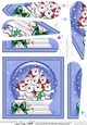 Cute Ben Polar Bear - Christmas Snowglobe Fan Pyramage Topper