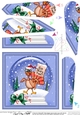 Percy Turkey - Christmas Snowglobe Fan Pyramage Topper