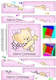 Cute Hunney Bear Rosie has a Christmas Star - Wavy Corner Stacker