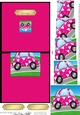 Funky Love Bug Car No-Hole Over the Edge & spiral pyramid