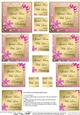 Floral Elegance MAM Birthday Pyramage sheet