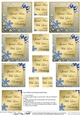 Floral Elegance MAM Birthday Pyramage sheet