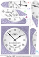Birthday Clock Fan Pyramage Topper