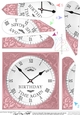 Birthday Clock Fan Pyramage Topper