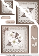 Apple Blossom Quick Card Wavy Corner side stacker Topper