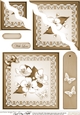 Apple Blossom Quick Card Wavy Corner side stacker Topper