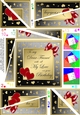 To My Dear Fiance on Your Birthday Quick Card with Twisted Spiral Side Stacker
