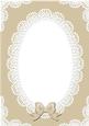 A4 Pearls and Lace Card Front