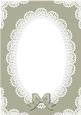 A4 Pearls and Lace Card Front