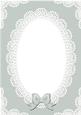 A4 Pearls and Lace Card Front