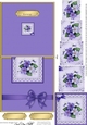 Pretty Viola No-Hole Over the Edge with spiral pyramid