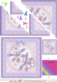 Dreamy Dragonflies Scallop Corner side stacker Topper