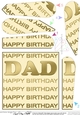 Birthday DAD Fan Pyramage Topper