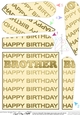 Birthday BROTHER Fan Pyramage Topper