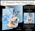 3D Shaped No-Hole Fold Back Mini Kit - Birdcage, Yellow Roses Butterflies & Lace 